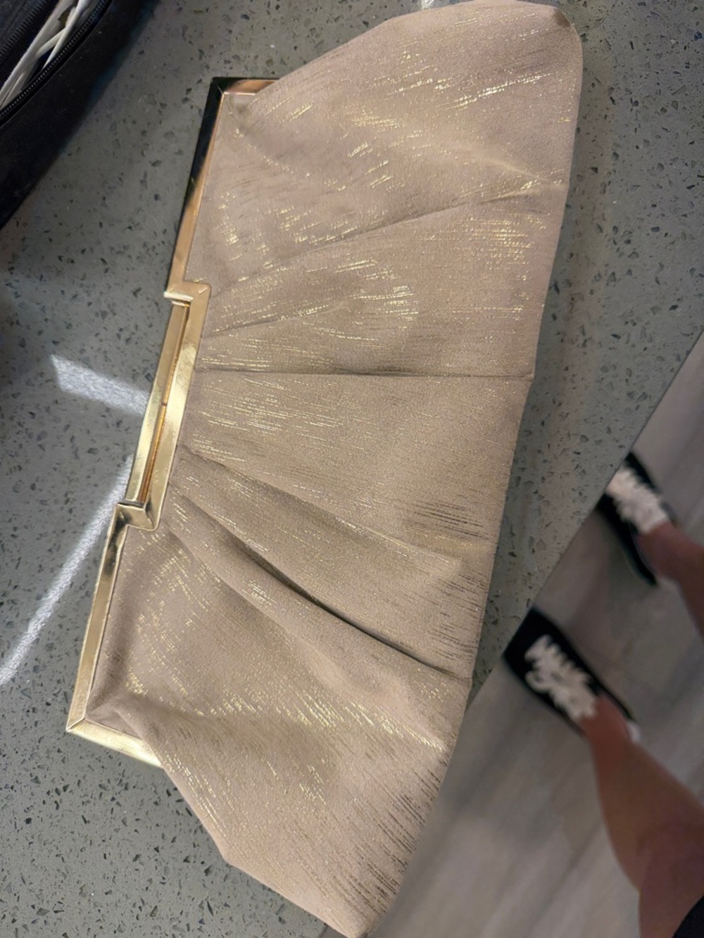 Gold Evening Clutch Handbag